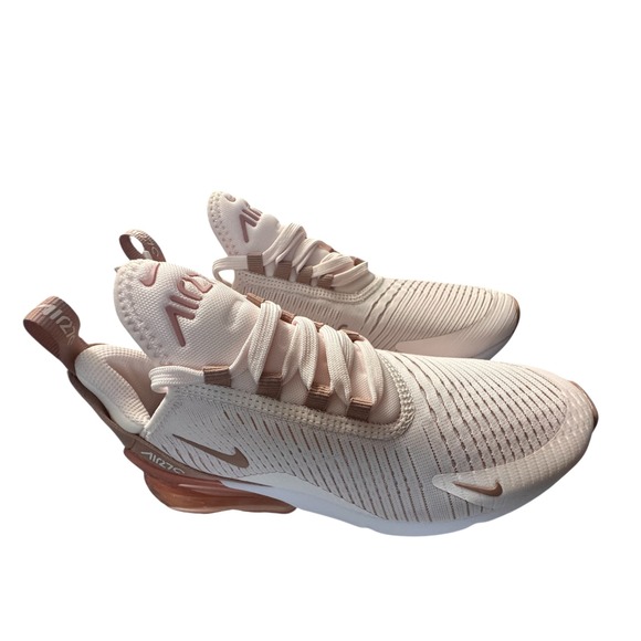 Nike Air Max 270 Women's Running Shoes Pomegranate Pearl Pink White Sz 7 - Picture 10 of 11